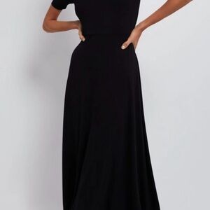 NWT* Black short-sleeve Tuckernuck Dress-Black *Women's XL